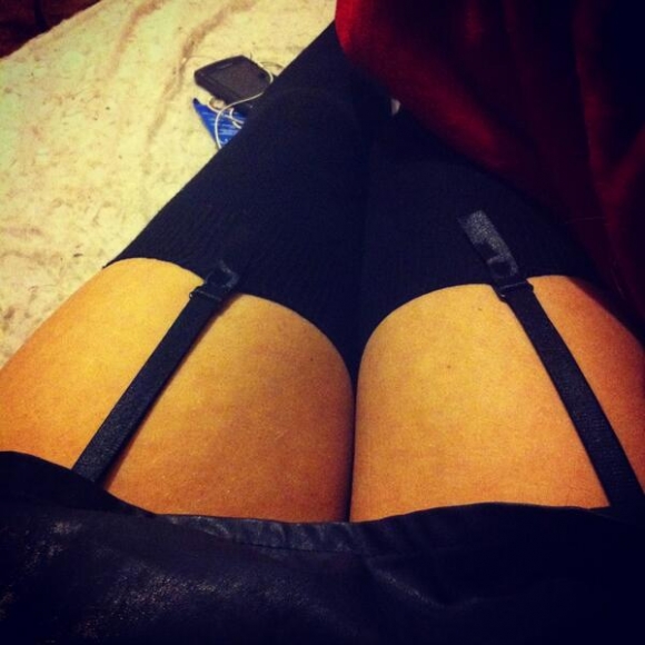 Black Stockings and Garters